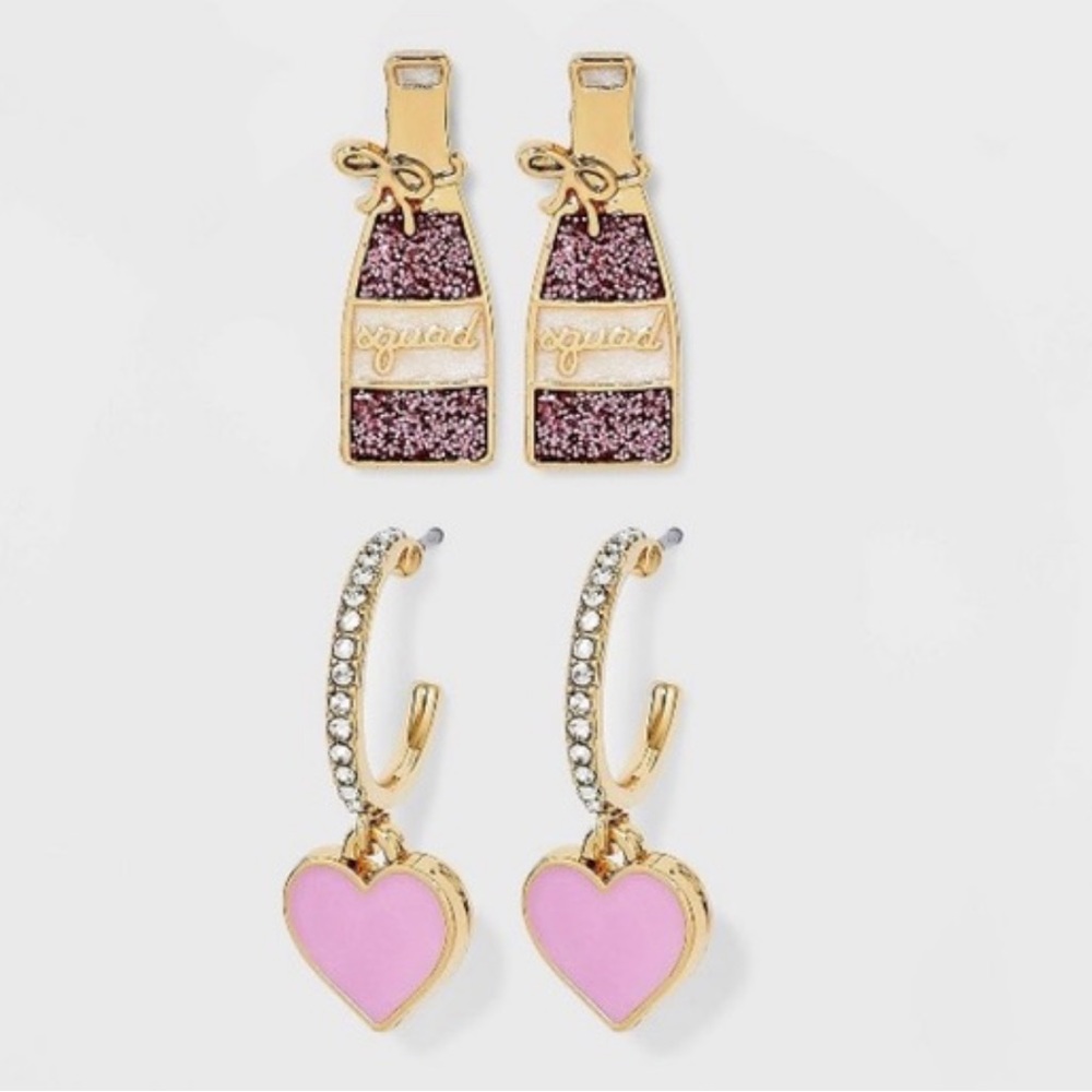 💖Sugarfix by baublebar yes way rose earrings